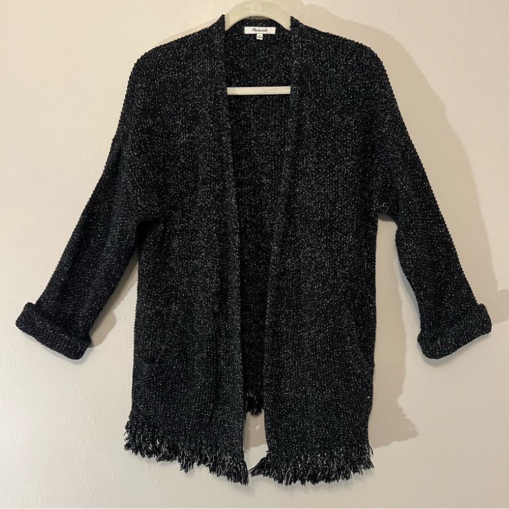 Madewell Memento Fringe‎ Cardigan